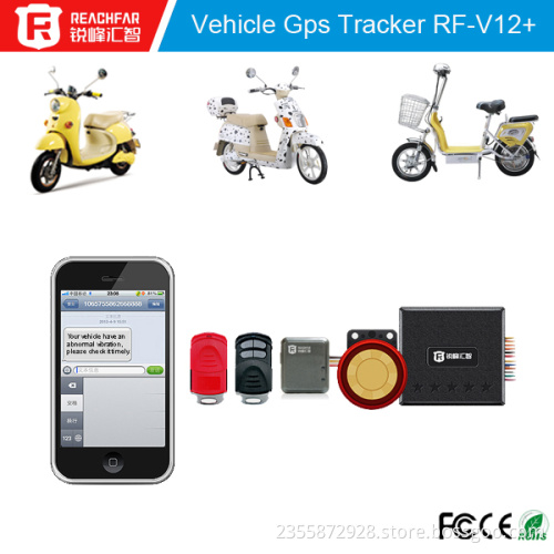 Vehicle GPS Tracker RF-V12+ With Remote Control With Platform Good Quality